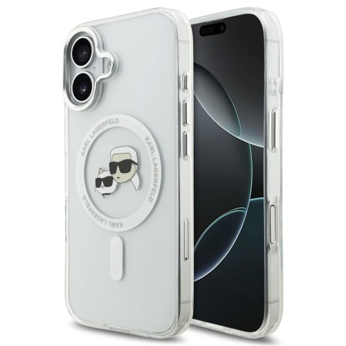 DĖKLAS KARL LAGERFELD IML K&CH HEADS METAL FRAME MAGSAFE APPLE IPHONE 17 DĖKLAS KARL LAGERFELD IML K&CH HEADS METAL FRAME MAGSAFE APPLE IPHONE 17