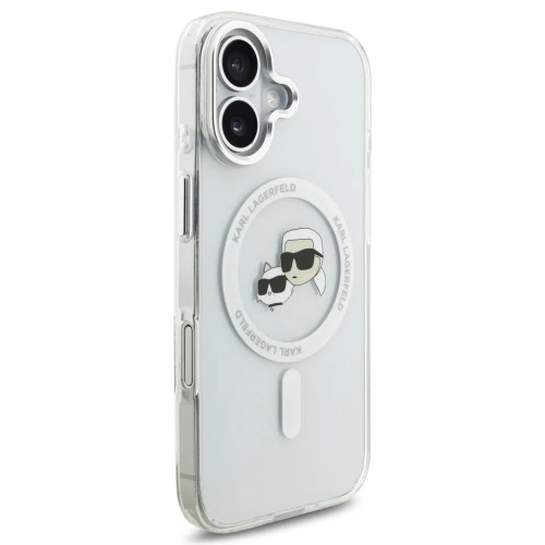 DĖKLAS KARL LAGERFELD IML K&CH HEADS METAL FRAME MAGSAFE APPLE IPHONE 17 DĖKLAS KARL LAGERFELD IML K&CH HEADS METAL FRAME MAGSAFE APPLE IPHONE 17