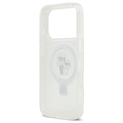 DĖKLAS KARL LAGERFELD RINGSTAND KARL AND CHOUPETTE MAGSAFE APPLE IPHONE 17 PRO MAX
