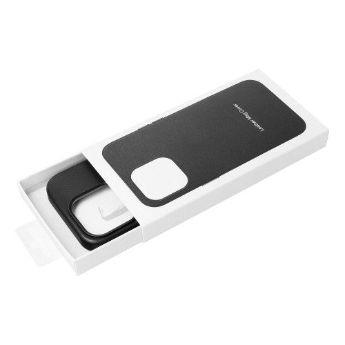 DĖKLAS MAG LEATHER CASE APPLE IPHONE 14 PRO JUODAS DĖKLAS MAG LEATHER CASE APPLE IPHONE 14 PRO JUODAS