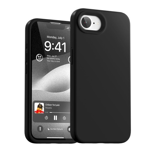 DĖKLAS MERCURY PURE MAGSAFE SILICON CASE APPLE IPHONE 16E/17E JUODAS DĖKLAS MERCURY PURE MAGSAFE SILICON CASE APPLE IPHONE 16E/17E JUODAS