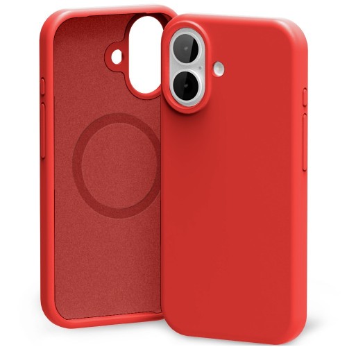 DĖKLAS MERCURY PURE MAGSAFE SILICON CASE APPLE IPHONE 17 RAUDONAS DĖKLAS MERCURY PURE MAGSAFE SILICON CASE APPLE IPHONE 17 RAUDONAS