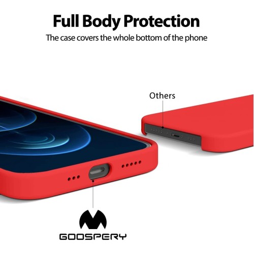 DĖKLAS MERCURY PURE MAGSAFE SILICON CASE SAMSUNG S947 S26 PLUS RAUDONAS
