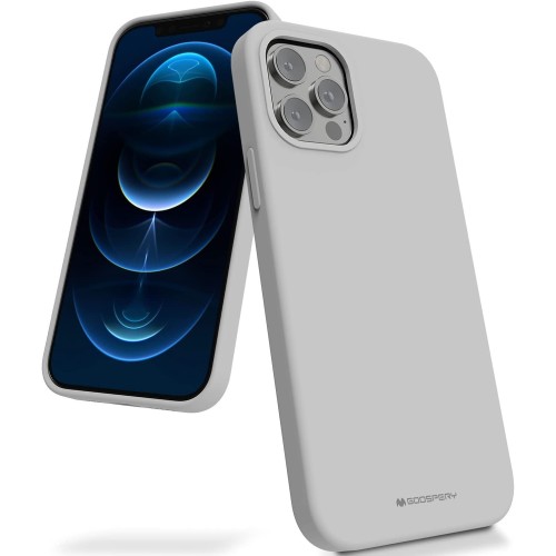 DĖKLAS MERCURY SILICONE CASE APPLE IPHONE 12/12 PRO AKMENS SPALVOS