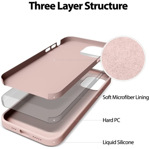 DĖKLAS MERCURY SILICONE CASE APPLE IPHONE 14 PLUS ROŽINIO SMĖLIO
