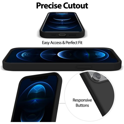 DĖKLAS MERCURY SILICONE CASE APPLE IPHONE 14 PRO MAX JUODAS DĖKLAS MERCURY SILICONE CASE APPLE IPHONE 14 PRO MAX JUODAS