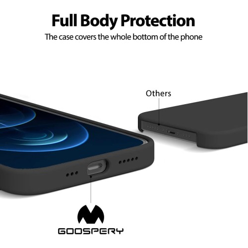 DĖKLAS MERCURY SILICONE CASE APPLE IPHONE 14 PRO MAX JUODAS DĖKLAS MERCURY SILICONE CASE APPLE IPHONE 14 PRO MAX JUODAS