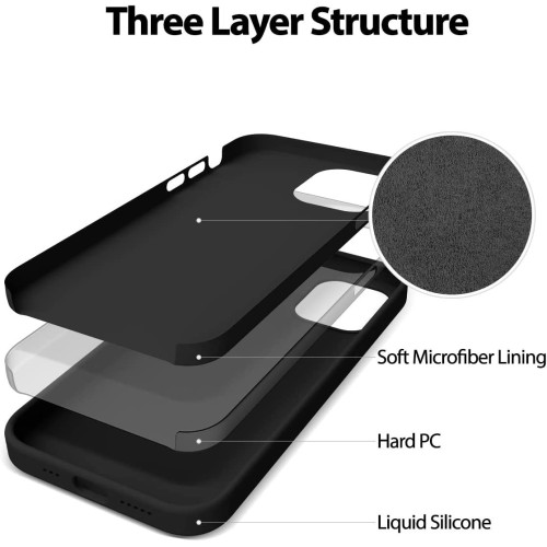 DĖKLAS MERCURY SILICONE CASE APPLE IPHONE 16 JUODAS DĖKLAS MERCURY SILICONE CASE APPLE IPHONE 16 JUODAS