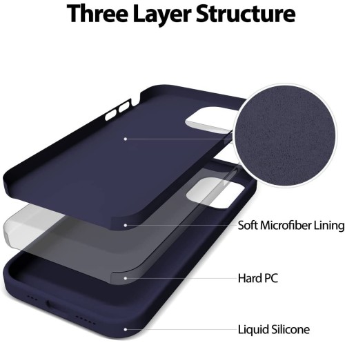 DĖKLAS MERCURY SILICONE CASE APPLE IPHONE 16 PRO TAMSIAI MĖLYNAS DĖKLAS MERCURY SILICONE CASE APPLE IPHONE 16 PRO TAMSIAI MĖLYNAS