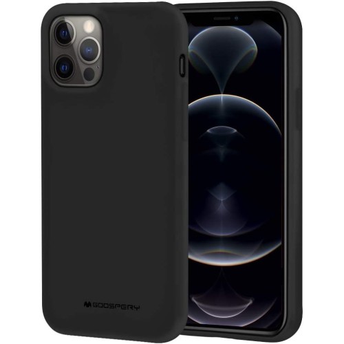 DĖKLAS MERCURY SOFT JELLY CASE SAMSUNG S721 S24 FE JUODAS