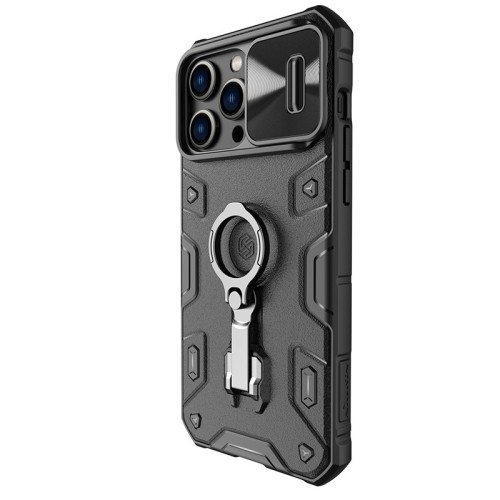 DĖKLAS NILLKIN CAMSHIELD ARMOR PRO APPLE IPHONE 14 PRO MAX JUODAS