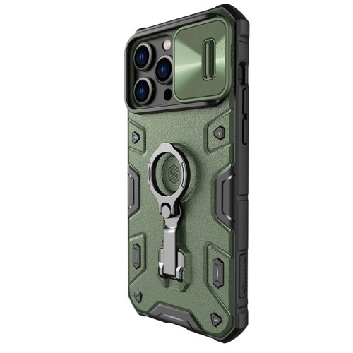DĖKLAS NILLKIN CAMSHIELD ARMOR PRO APPLE IPHONE 14 PRO MAX ŽALIAS