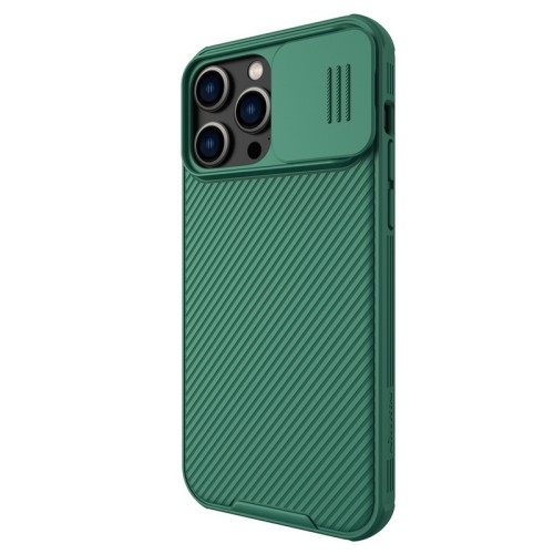 DĖKLAS NILLKIN CAMSHIELD PRO APPLE IPHONE 14 PRO MAX ŽALIAS