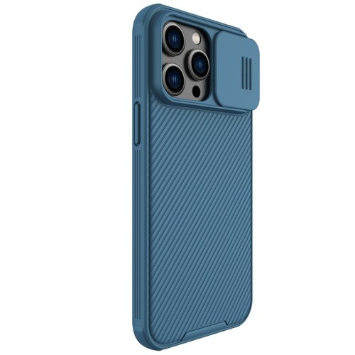 DĖKLAS NILLKIN CAMSHIELD PRO APPLE IPHONE 15 PRO MAX MĖLYNAS