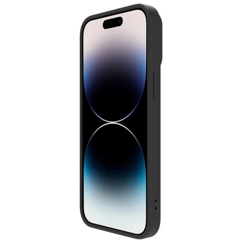 DĖKLAS NILLKIN CAMSHIELD SILKY MAGNETIC SILICONE APPLE IPHONE 14 PLUS JUODAS