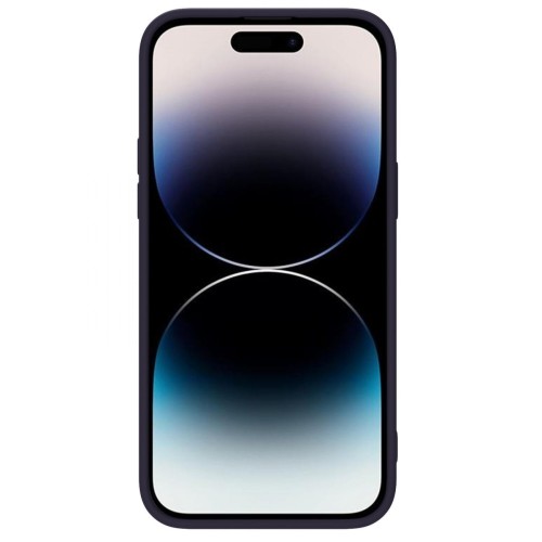 DĖKLAS NILLKIN CAMSHIELD SILKY SILICONE APPLE IPHONE 15 PRO MAX TAMSIAI VIOLETINIS