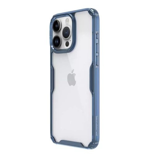 DĖKLAS NILLKIN NATURE TPU PRO APPLE IPHONE 15 PLUS MĖLYNAS