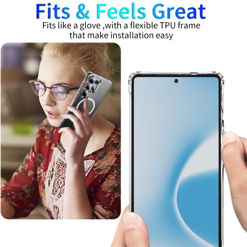 DĖKLAS PERFECTIONISTS CLEAR MAG CASE SAMSUNG S938 S25 ULTRA SKAIDRUS DĖKLAS PERFECTIONISTS CLEAR MAG CASE SAMSUNG S938 S25 ULTRA SKAIDRUS