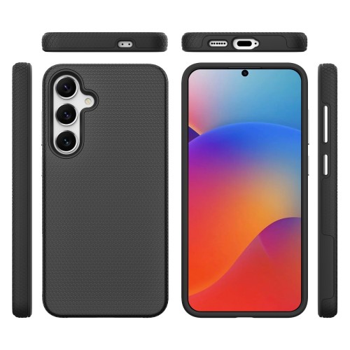 DĖKLAS PERFECTIONISTS TRIANGLE CASE SAMSUNG A556 A55 5G JUODAS DĖKLAS PERFECTIONISTS TRIANGLE CASE SAMSUNG A556 A55 5G JUODAS