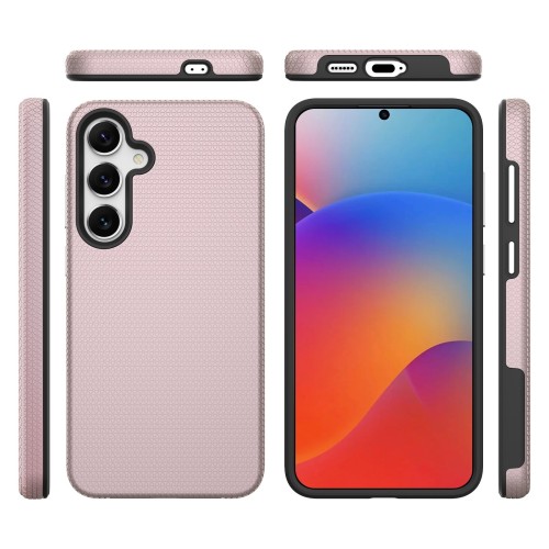 DĖKLAS PERFECTIONISTS TRIANGLE CASE SAMSUNG S721 S24 FE ROŽINIO AUKSO