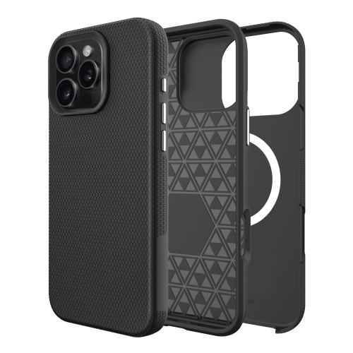 DĖKLAS PERFECTIONISTS TRIANGLE MAG CASE APPLE IPHONE 11 PRO JUODAS DĖKLAS PERFECTIONISTS TRIANGLE MAG CASE APPLE IPHONE 11 PRO JUODAS