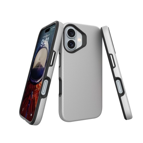 DĖKLAS PERFECTIONISTS TRIANGLE MAG CASE APPLE IPHONE 11 SIDABRINIS