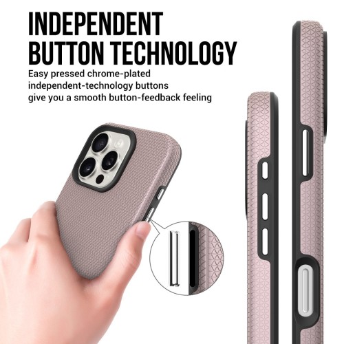 DĖKLAS PERFECTIONISTS TRIANGLE MAG CASE APPLE IPHONE 12 PRO MAX ROŽINIO AUKSO DĖKLAS PERFECTIONISTS TRIANGLE MAG CASE APPLE IPHONE 12 PRO MAX ROŽINIO AUKSO