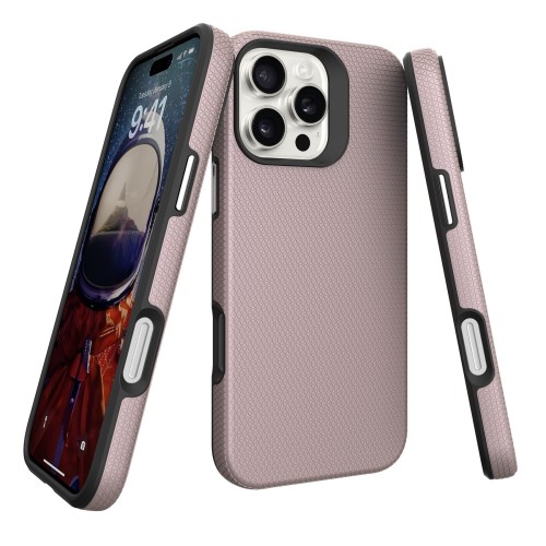 DĖKLAS PERFECTIONISTS TRIANGLE MAG CASE APPLE IPHONE 12/12 PRO ROŽINIO AUKSO