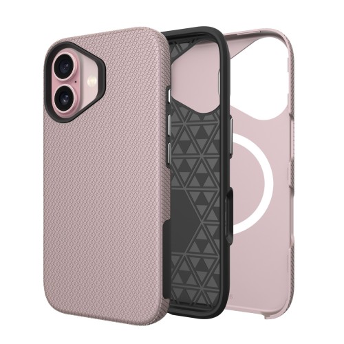 DĖKLAS PERFECTIONISTS TRIANGLE MAG CASE APPLE IPHONE 13/14 ROŽINIO AUKSO DĖKLAS PERFECTIONISTS TRIANGLE MAG CASE APPLE IPHONE 13/14 ROŽINIO AUKSO