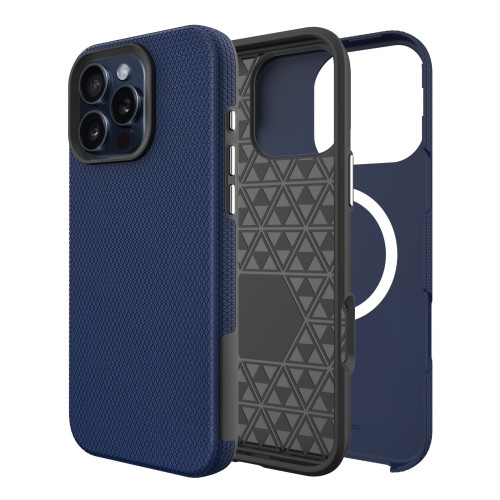 DĖKLAS PERFECTIONISTS TRIANGLE MAG CASE APPLE IPHONE 14 PRO MAX TAMSIAI MĖLYNAS DĖKLAS PERFECTIONISTS TRIANGLE MAG CASE APPLE IPHONE 14 PRO MAX TAMSIAI MĖLYNAS