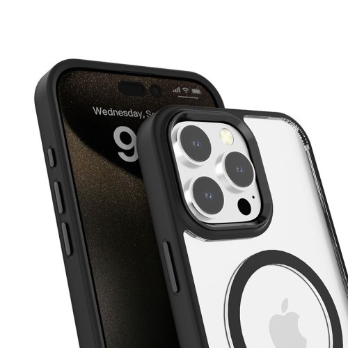 DĖKLAS PREMIUM MAG COVER APPLE IPHONE 14 PLUS JUODAS DĖKLAS PREMIUM MAG COVER APPLE IPHONE 14 PLUS JUODAS