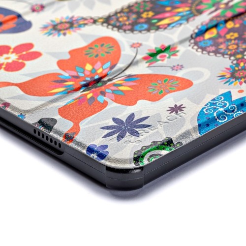 DĖKLAS REACH SMART LEATHER SAMSUNG X110/X115 TAB A9 8.7/X130/X135 TAB A11 8.7 BUTTERFLY