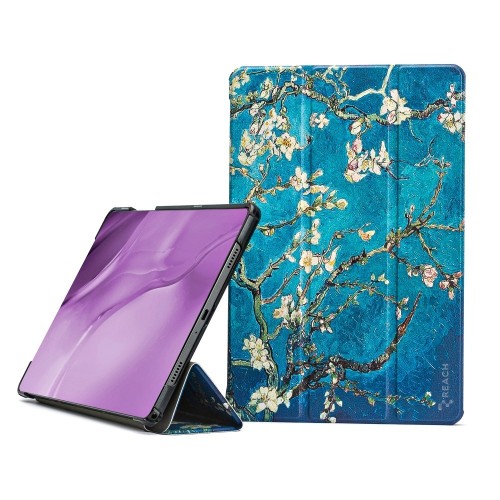 DĖKLAS REACH SMART LEATHER SAMSUNG X210/X215/X216 TAB A9 PLUS 11.0/X230/X235/X236 TAB A11 PLUS 11.0 SAKURA