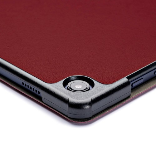 DĖKLAS REACH SMART LEATHER XIAOMI REDMI PAD SE 11.0 TAMSIAI RAUDONAS