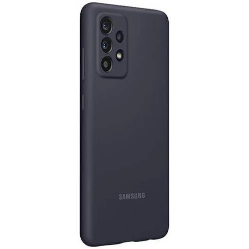 DĖKLAS SAMSUNG SILICONE COVER FOR SAMSUNG A525 A52 4G/A526 A52 5G/A528 A52S 5G JUODAS