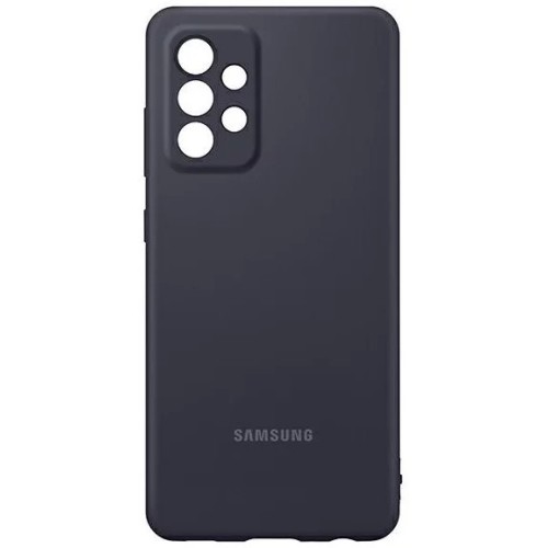 DĖKLAS SAMSUNG SILICONE COVER FOR SAMSUNG A525 A52 4G/A526 A52 5G/A528 A52S 5G JUODAS