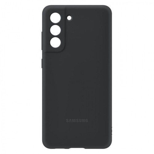 DĖKLAS SAMSUNG SILICONE COVER FOR SAMSUNG G990 S21 FE 5G JUODAS