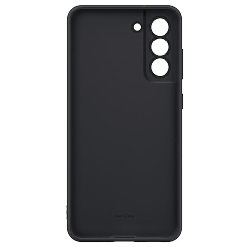 DĖKLAS SAMSUNG SILICONE COVER FOR SAMSUNG G990 S21 FE 5G JUODAS