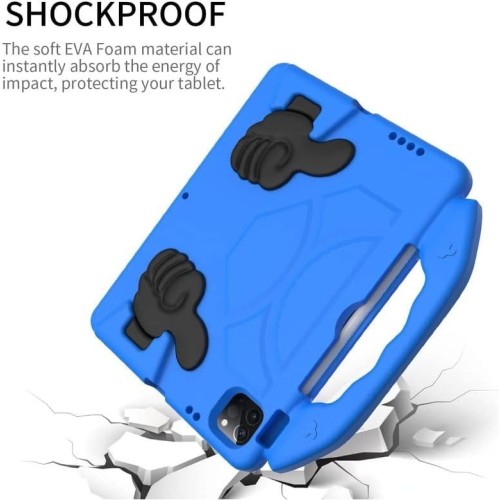 DĖKLAS SHOCKPROOF KIDS LENOVO TAB M10 PLUS 3RD GEN TB125FU/TB128FU/TB128XU 10.6 MĖLYNAS