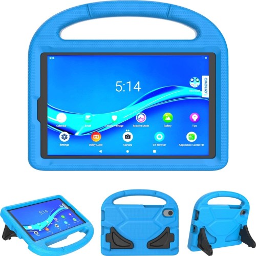 DĖKLAS SHOCKPROOF KIDS SAMSUNG X200/X205 TAB A8 10.5 2021 TAMSIAI MĖLYNAS