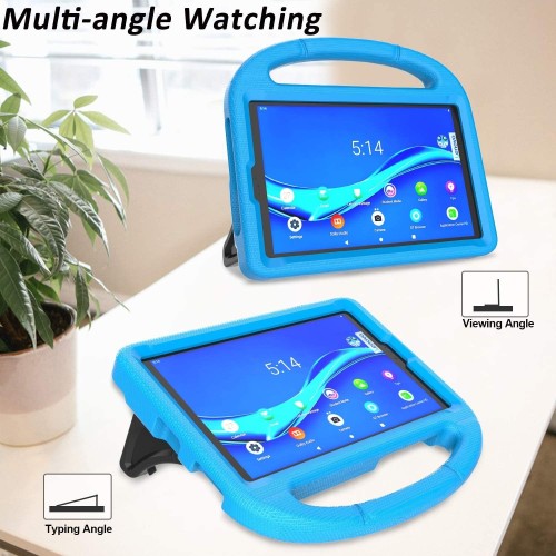 DĖKLAS SHOCKPROOF KIDS SAMSUNG X200/X205 TAB A8 10.5 2021 TAMSIAI MĖLYNAS