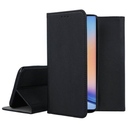 DĖKLAS SMART MAGNET SAMSUNG A556 A55 5G JUODAS