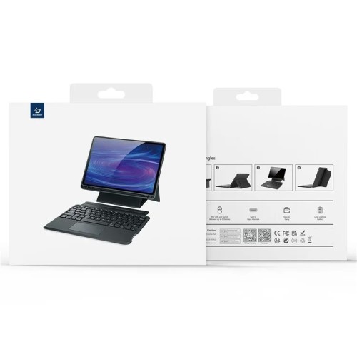 DĖKLAS SU KLAVIATŪRA DUX DUCIS DK APPLE IPAD PRO 11 2024/2025 JUODAS DĖKLAS SU KLAVIATŪRA DUX DUCIS DK APPLE IPAD PRO 11 2024/2025 JUODAS