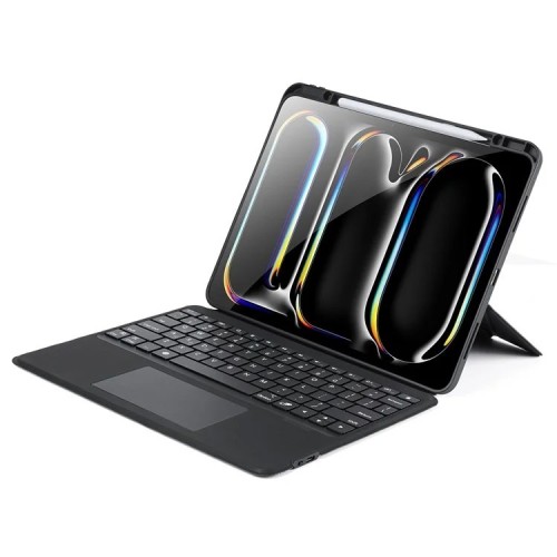 DĖKLAS SU KLAVIATŪRA DUX DUCIS DK APPLE IPAD PRO 13 2024/2025 JUODAS DĖKLAS SU KLAVIATŪRA DUX DUCIS DK APPLE IPAD PRO 13 2024/2025 JUODAS