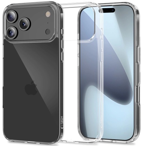 DĖKLAS TECH-PROTECT FLEXAIR HYBRID APPLE IPHONE 17 PRO SKAIDRUS