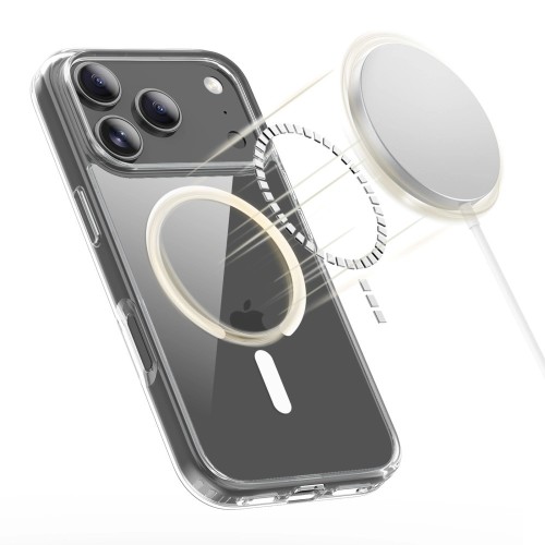 DĖKLAS TECH-PROTECT FLEXAIR HYBRID MAGSAFE APPLE IPHONE 17 PRO SKAIDRUS DĖKLAS TECH-PROTECT FLEXAIR HYBRID MAGSAFE APPLE IPHONE 17 PRO SKAIDRUS
