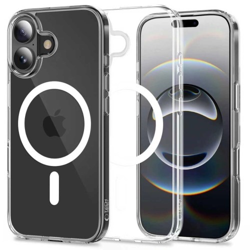DĖKLAS TECH-PROTECT FLEXAIR HYBRID MAGSAFE APPLE IPHONE 17 SKAIDRUS