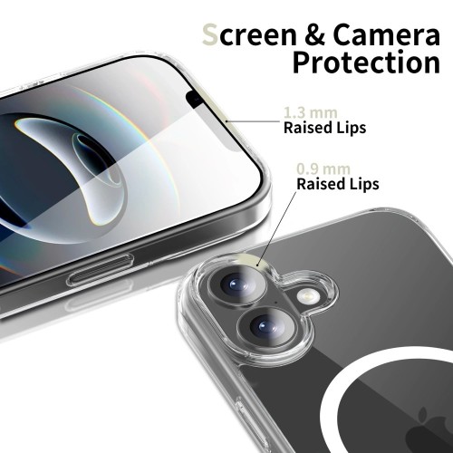 DĖKLAS TECH-PROTECT FLEXAIR HYBRID MAGSAFE APPLE IPHONE 17 SKAIDRUS DĖKLAS TECH-PROTECT FLEXAIR HYBRID MAGSAFE APPLE IPHONE 17 SKAIDRUS