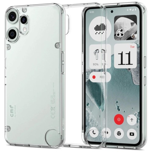 DĖKLAS TECH-PROTECT FLEXAIR HYBRID NOTHING CMF PHONE 2 PRO SKAIDRUS