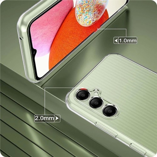 DĖKLAS TECH-PROTECT FLEXAIR XIAOMI REDMI 15C 4G/5G/POCO C85 4G/5G SKAIDRUS
